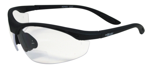MAXISAFE SAFETY GLASSES BIFOCAL CLEAR 1.5X MAGNIFICATION